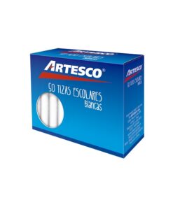 Tizas Escolares Blancas 50 unidades