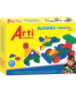 BRICKS - BLOQUES MÁGICOS X 59 PIEZAS