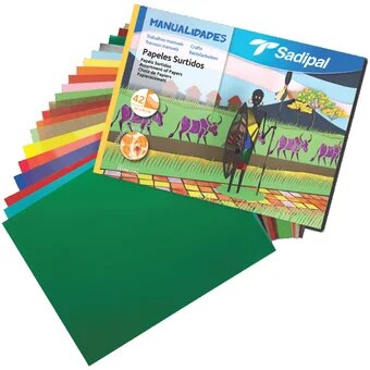 Block Papeles Surtidos Sadipal