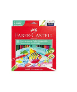 ECOLÁPIZ ACUARELABLE x48 Faber Castell