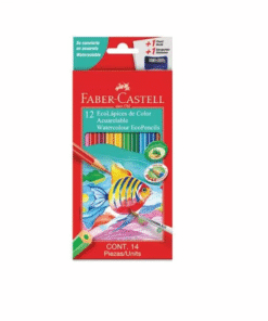 ECOLÁPIZ ACUARELABLE 12unidades Faber Castell