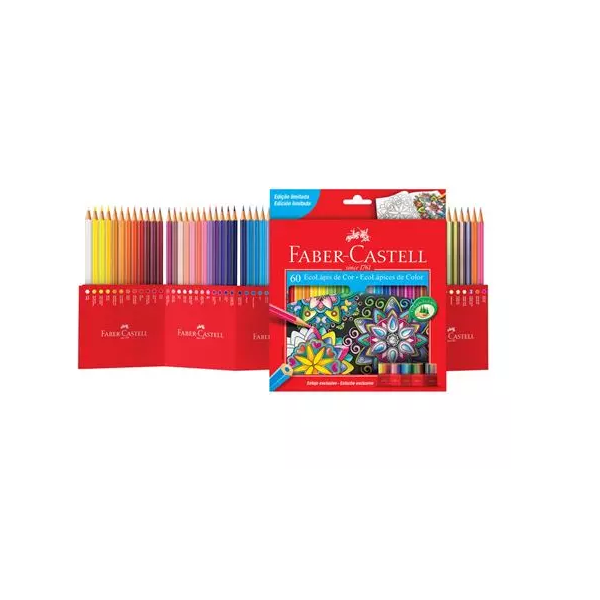 Ecolápices de color 60 unidades