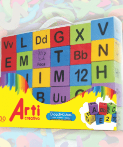 DIDACTICUBOS - CUBOS EDUCATIVOS EN GOMA EVA X 30 PIEZAS