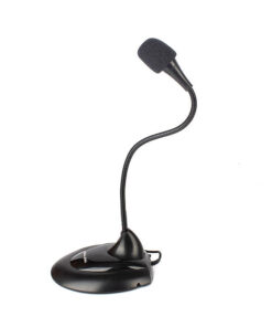 MICROFONO PEDESTAL HALION TM-06 NEGRO