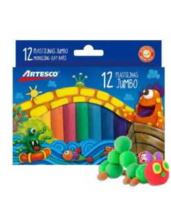 Plastilina Jumbo x 12 unidades Artesco