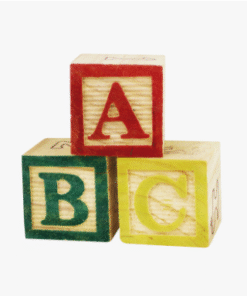 Cubo ABC de Madera 27 pzas. - EDUKT