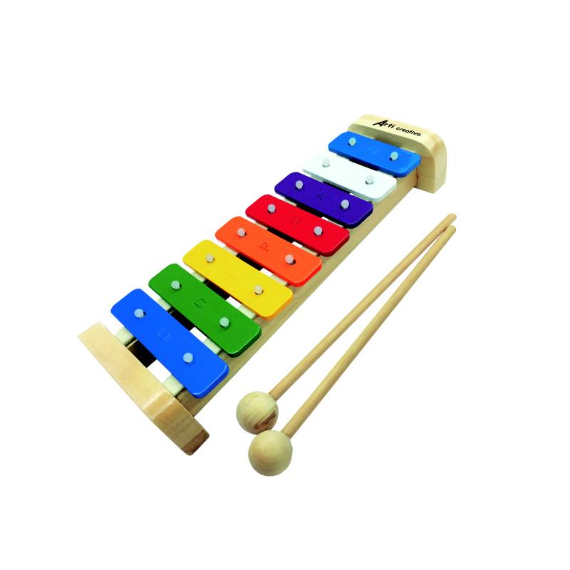 Xilófono Metálico 8 Láminas Arti Creativo