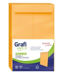 Sobre Manila Extra Oficio x 50 unid.- Grafipapel