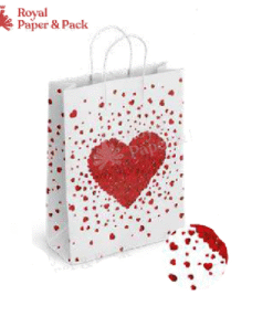 Bolsa De Regalo De Lluvia de Corazones 18X10X24 XS-V ROYA