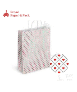 Bolsa De Corazones Rombo 30X12X24