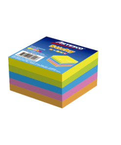 Notas Adhesivas Mini Cubo 2″ X 2″ Neón x 250 H Artesco
