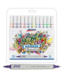 Marcadores Sketch x 12 und. Artesco