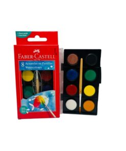 Acuarela x 8 Colores Faber Castell