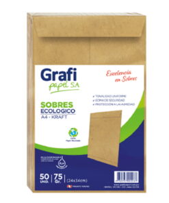 Sobre Ecologico Grafipapel A4 x50 unidades