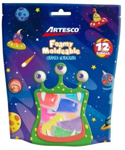Foamy Moldeable 8 g Artesco x12 Colores