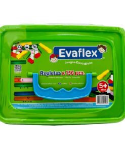 Regletas de Cuisenaire x 136 PZAS. Táper EVAFLEX