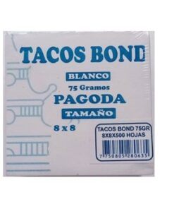 Taco Bond 8x8x500 hjas. Pagoda