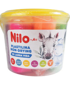 Plastilina Non Drying x6 + 4 cortadores - Nilo