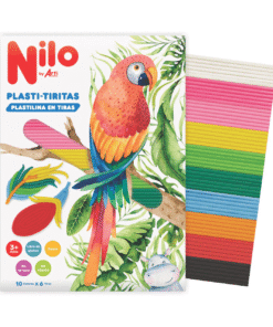 Plasti-tiritas 10 colores Guacamayo Nilo