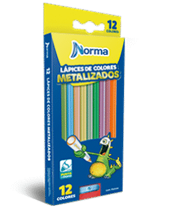Color Metalizado x 12 -Norma