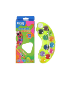 Alternative view of Acuarela x 12 Mod. Abanico - Twins