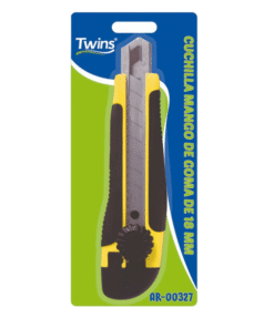 Cuchilla 18mm. Mango de Goma Twins