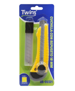 Cuchilla 18mm con repuestos - Twins