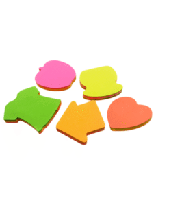 Notas Adhesivas de formas 100 hjs x5 colores - Twins