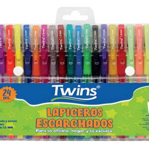 Bolígrafo Escarchado x24 Twins