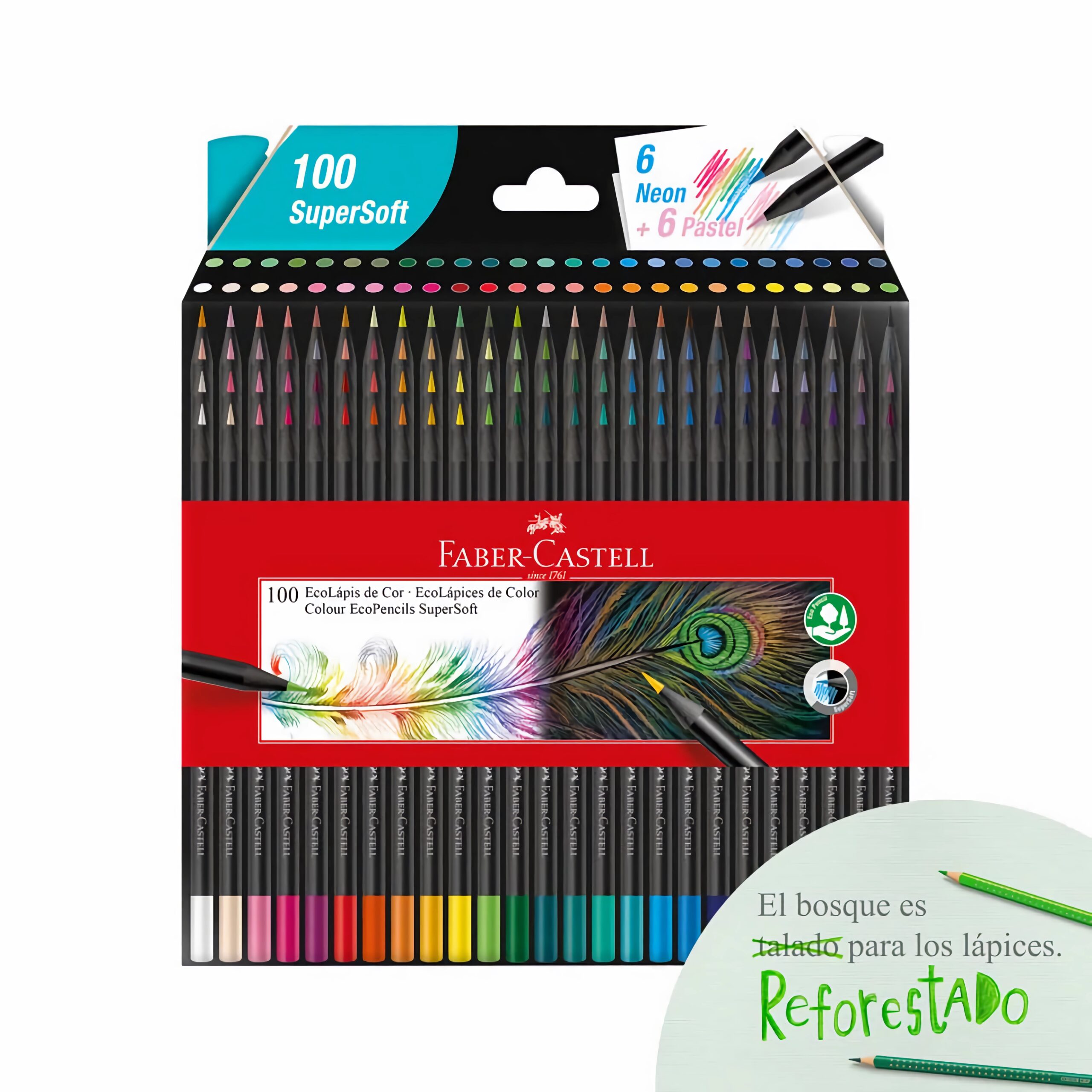 Colores SuperSoft x100 Faber Castell
