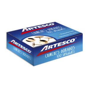 Chinches Dorados 10 mm x 100 unidades.