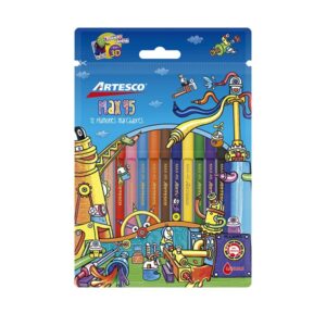 Plumones Delgados Max 45 x 12 unds.