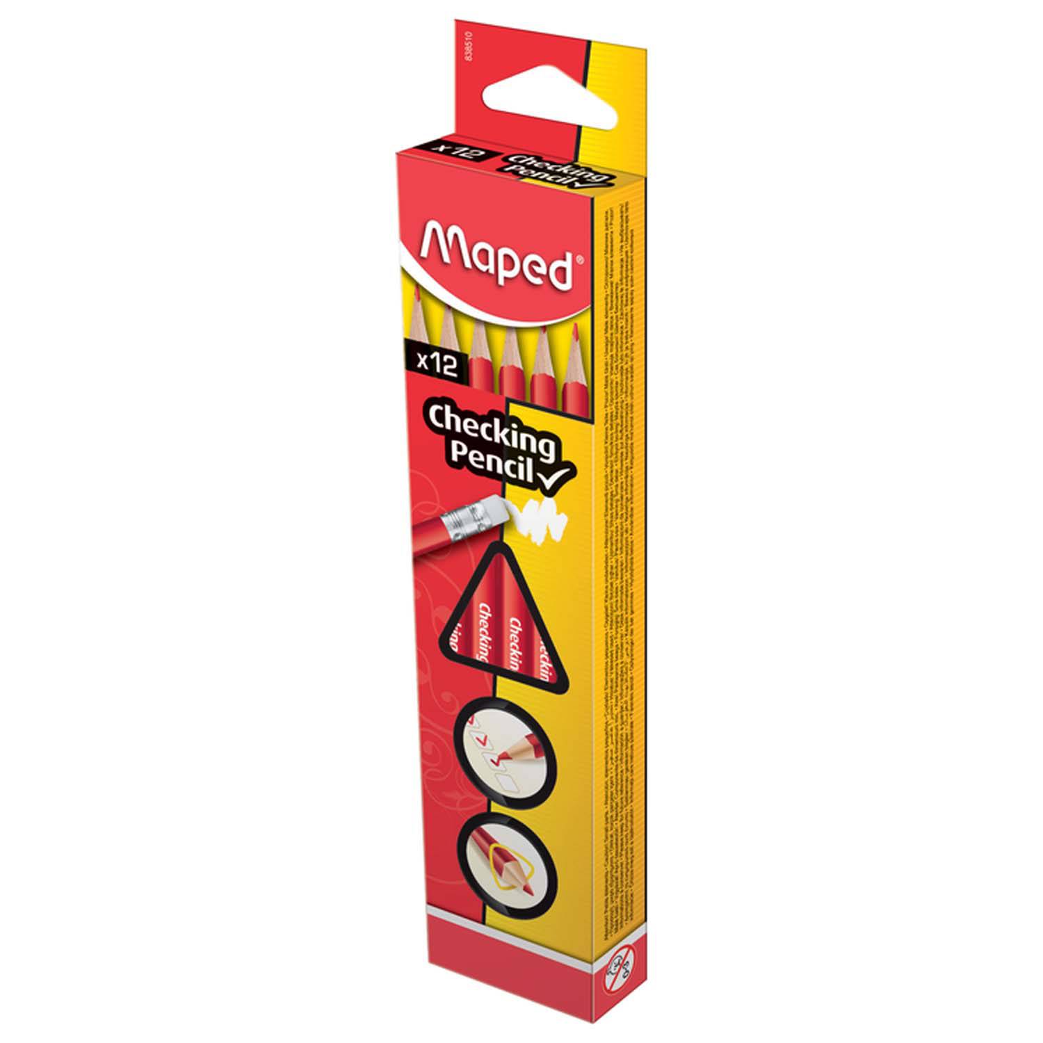 Lapiz Chequeo X12 Maped