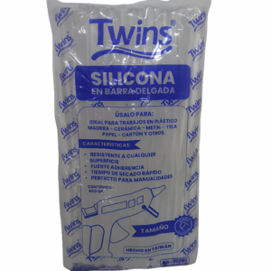 Silicona en barra Delgada x70 unid. Twins