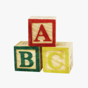 Cubo ABC de Madera 27 pzas. - EDUKT