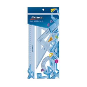 Estuche Geométrico 30cm Artesco