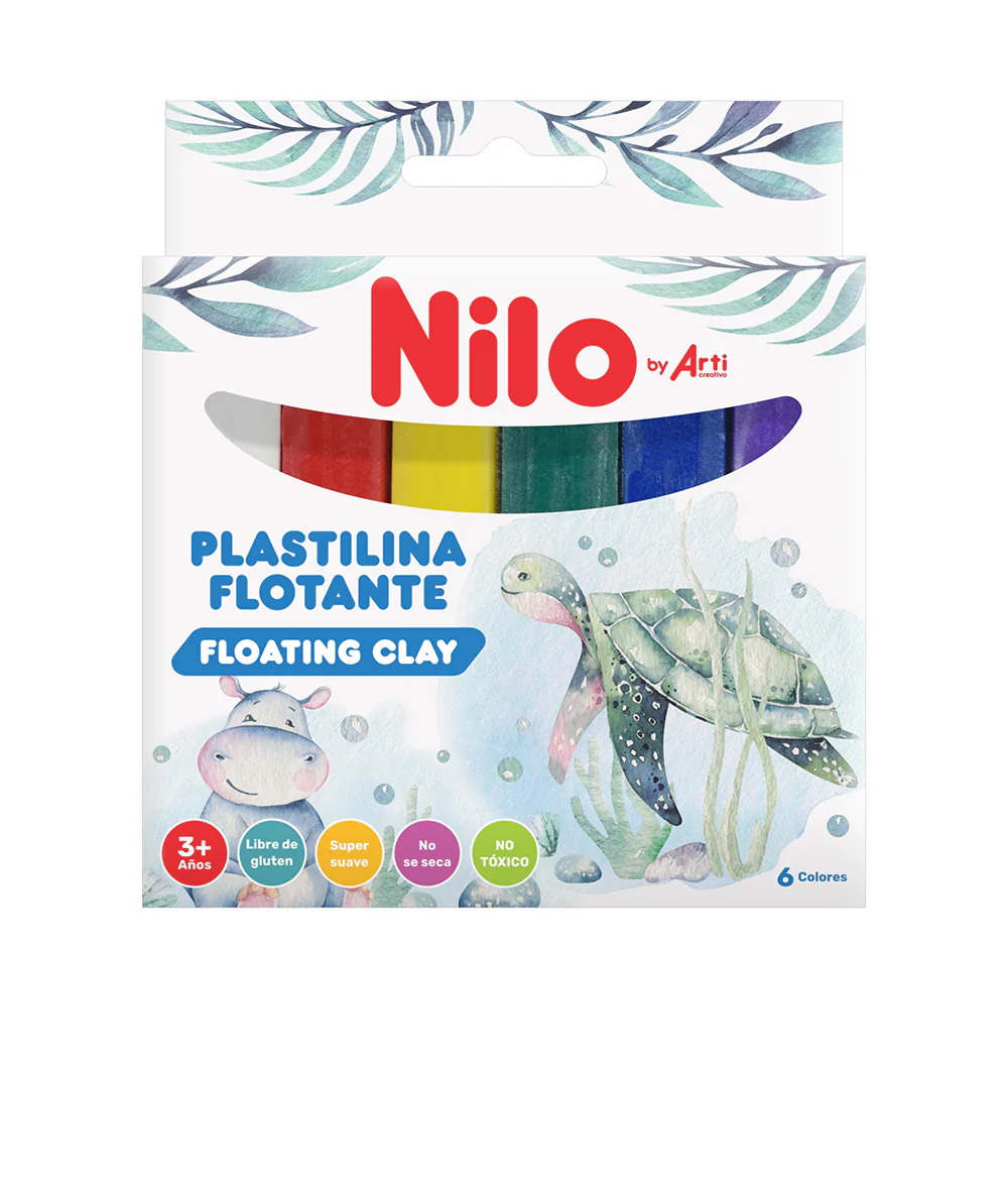 Plastilina flotante x6 - Nilo