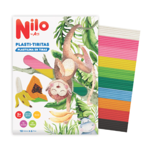 Plasti-tiritas 10 colores Monitos - Nilo
