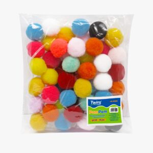 Pom Pom 2.5 cm. x50 Unid. Twins