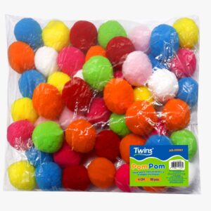 Pom Pom 4cm x50 Unid. Twins