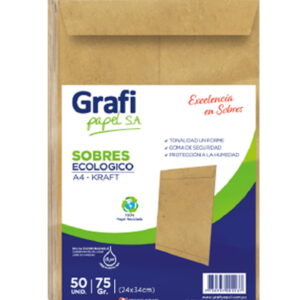 Sobre Ecologico Grafipapel A4 x50 unidades
