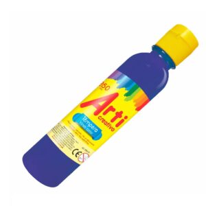 Témpera Azul 250ml c/aplicador Arti Creativo