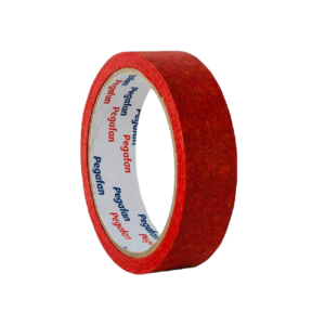 Cinta Masking Tape 24mm x18m (20yd) Rojo