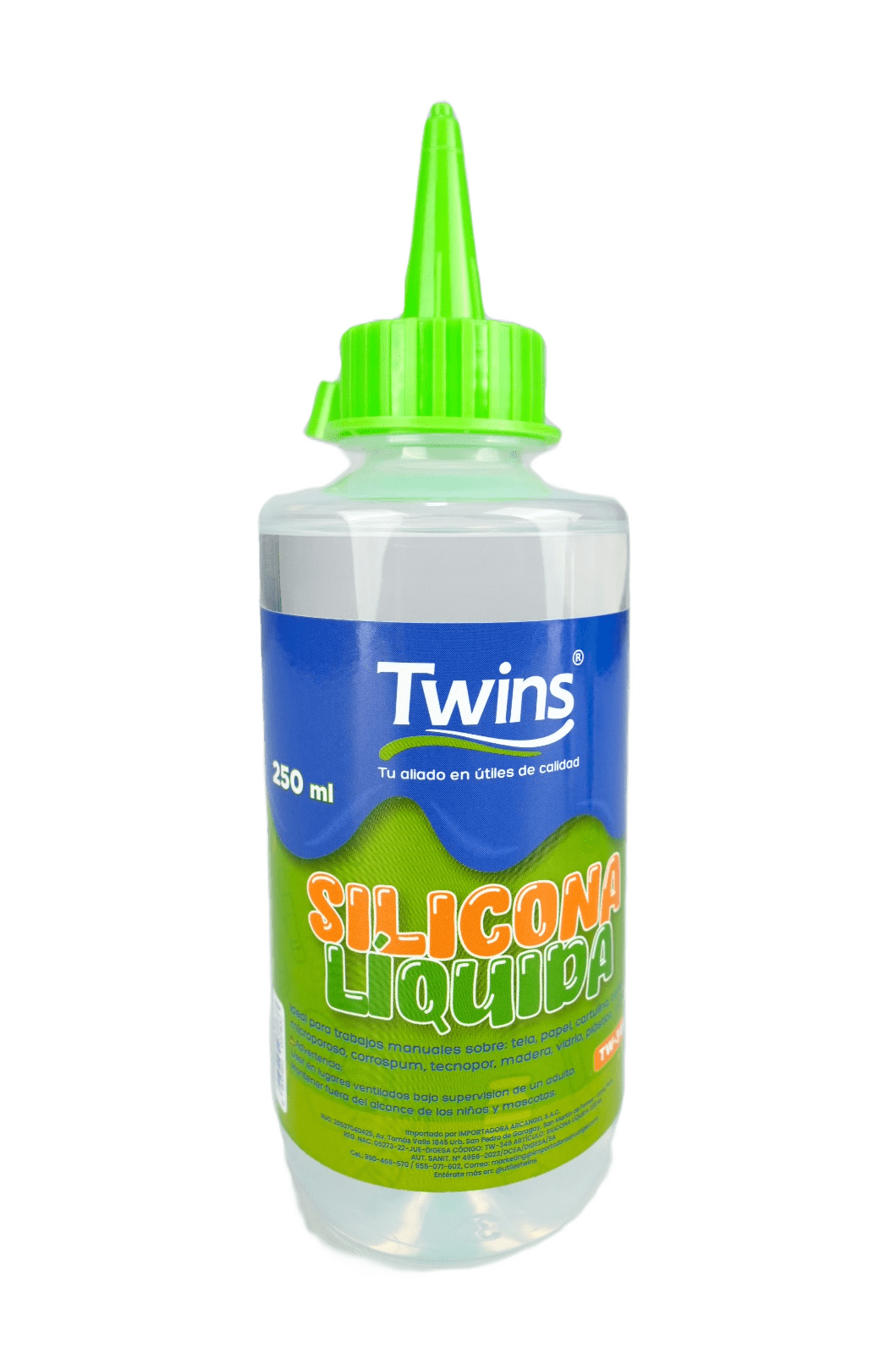 Silicona Líquida 250 ml Twins