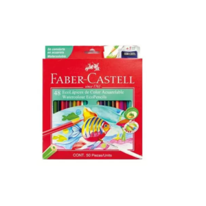ECOLÁPIZ ACUARELABLE x48 Faber Castell