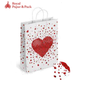 Bolsa De Regalo De Lluvia de Corazones 18X10X24 XS-V ROYA