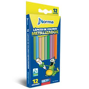 Color Metalizado x 12 -Norma