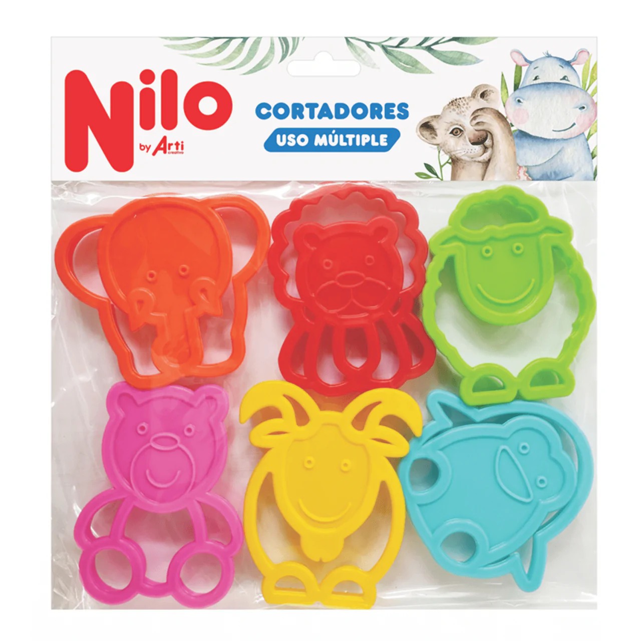 Cortadores de plástico x6 - Nilo