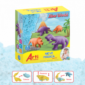 NIEVE MÁGICA DINO WORLD