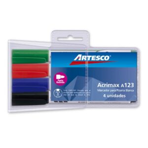 Marcador Estuche E123 x 4 unidades